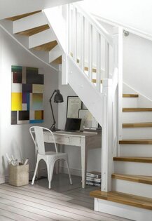 Open trap dicht maken