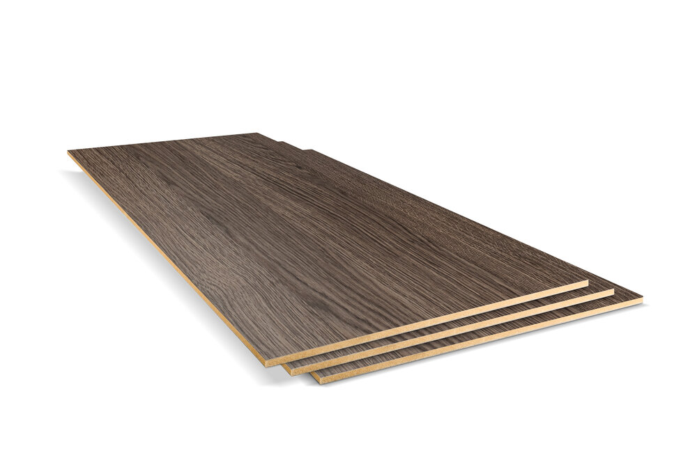 Dubbel Stootbord CPL 40 x 90 cm (Urbino warm eiken)