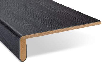 Enkele PVC Overzettrede 30 x 100 cm (Donker eiken) 