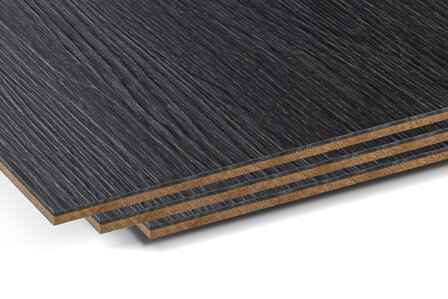 Stootbord PVC 20 x 140 cm (Donker eiken)