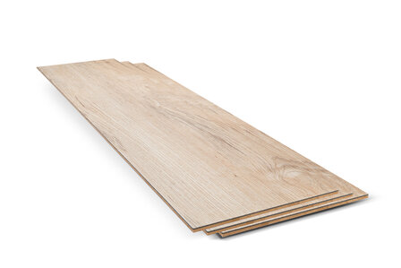 Stootbord PVC 20 x 100 cm (Licht eiken)