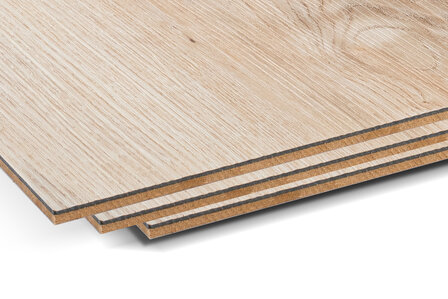 Stootbord PVC 20 x 100 cm (Licht eiken)