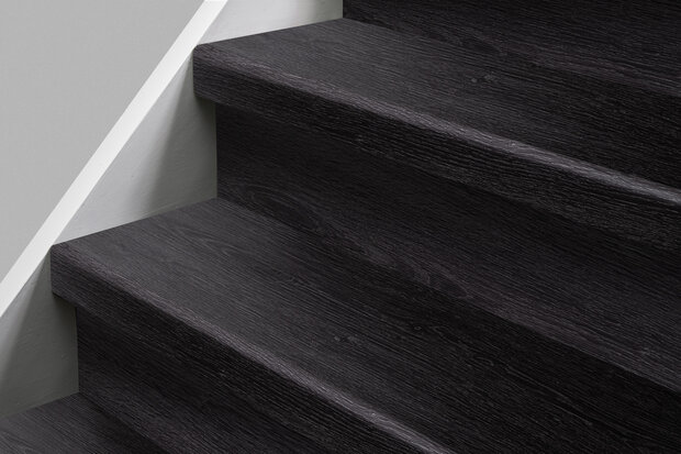 Stootbord PVC 20 x 140 cm (Donker eiken)