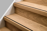 Traprenovatie Complete set 14 eiken overzettreden (Recht) Rustiek A