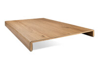 Dubbele PVC Overzettrede 60 x 100 cm (Naturel) 